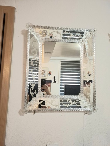 Vintage venetian etched wall - vintage,