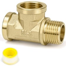 Einfache Installation: Messing