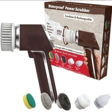 Horsepower As Seen on TV Handheld Cordless Rechargeable Spinning Power Scrubber