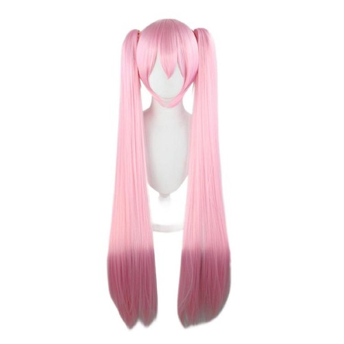Hatsune miku cosplay pink - hatsune, wig