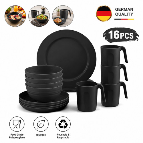 Geschirrset stück - 16,