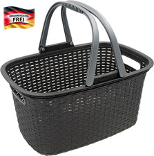Einkaufskorb Rattan Optik 18 l
