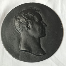 Gusseisenmedaille Karl-Friedrich  Schinkel ???  Eisengußfabrik Berlin