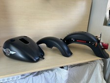 harley davidson fat boy lacksatz tank u. 2 fender schwarz matt