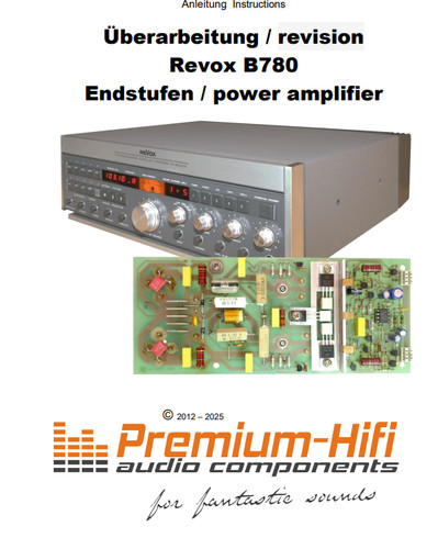 Revox b780 endstufe - revox,