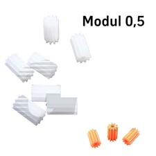 Modul 0,5 Kunststoff Ritzel