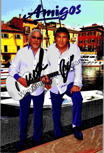Original autogramm die amigos - die,