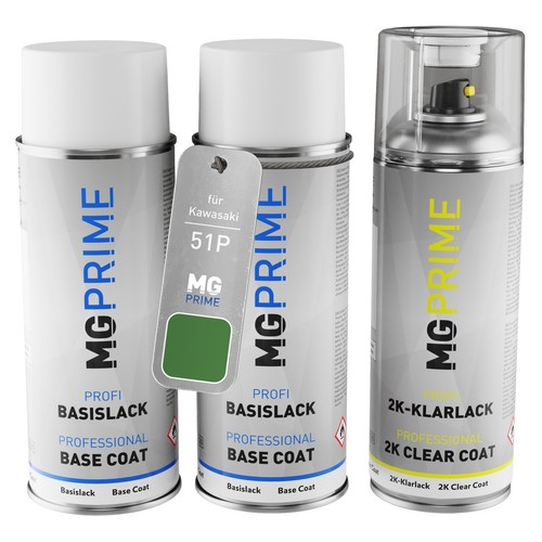 Motorradlack spraydosen set - motorradlack, 2k