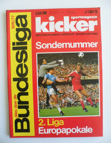 Kicker sonderheft 1976 - kicker, 1976/77