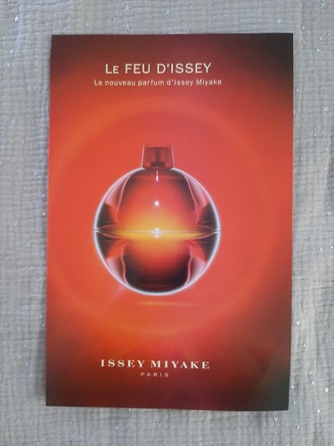 Werbepapier parfum ad - parfum.,