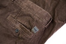 Hugo Boss Chuck Kord Jeans Pant Hose Vintage Bottom Cord Trouser Casual Braun 52