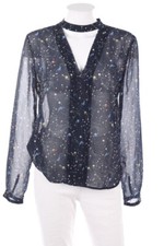 MORGAN Blouse Print Cut-out D 40 navy blue