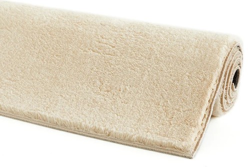 Flauschiger teppich creme - teppich,