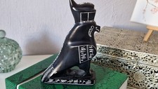 Statue des Horus aus Ägypten 16 cm hoch, aus Stein Gottheit handgefertigt Unikat
