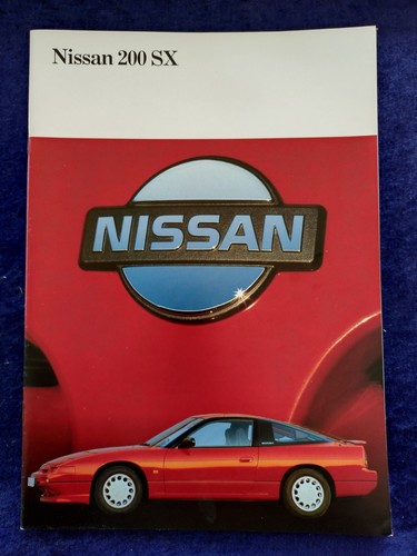 Nissan 200 prospekt 1989 - 200, sx