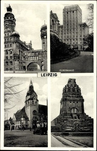 Alte leipzig in sachsen - 10,
