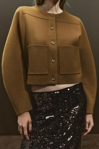 Cos style jacquard strick - style,