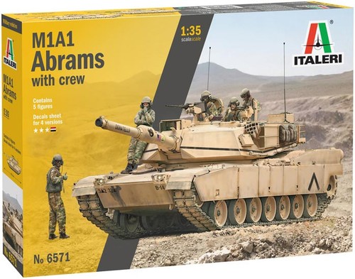 Italeri 6571 panzer m1a1 - 1:35, 6571: