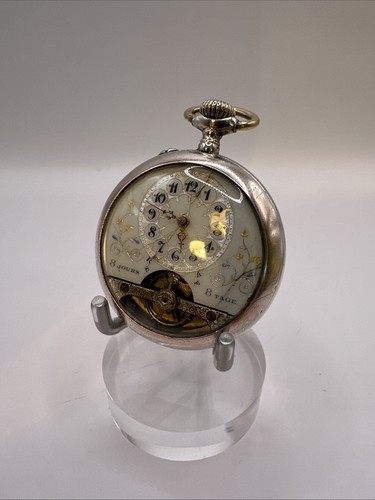 Antike tage taschenuhr - 8-tage,