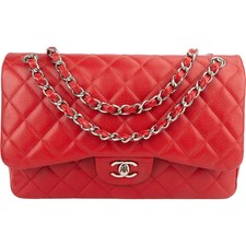 Chanel  Caviar  Jumbo Double