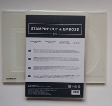 Stampin up Set Stanzen Prägeschablonen Porträtrahmen /Fotos Vintage Scrapbooking