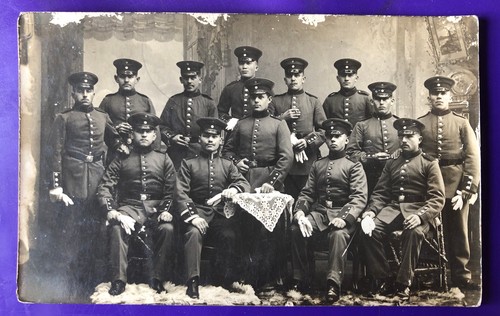 Ww1 private fotokarte soldaten - fotokarte,