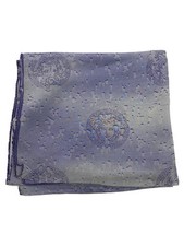 Versace Seidentuch Blau Muster