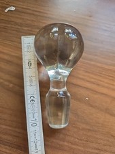 SCHWERER GLAS STÖPSEL FÜR