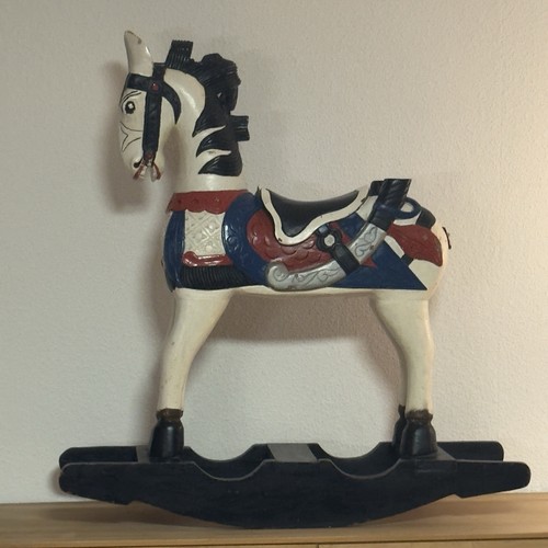 True vintage schaukelpferd - true,