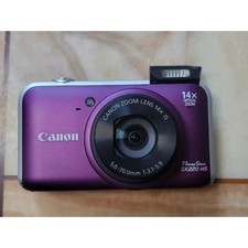 Canon PowerShot SX220 HS 12,1 MP  Digitalkamera Englische Sprache Schwarz/Blau