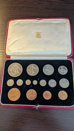 Präparat kursmünzensatz 1937 - kursmünzensatz,