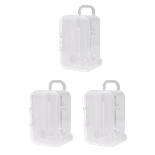 Weisse roller reisekoffer - 3x, -roller