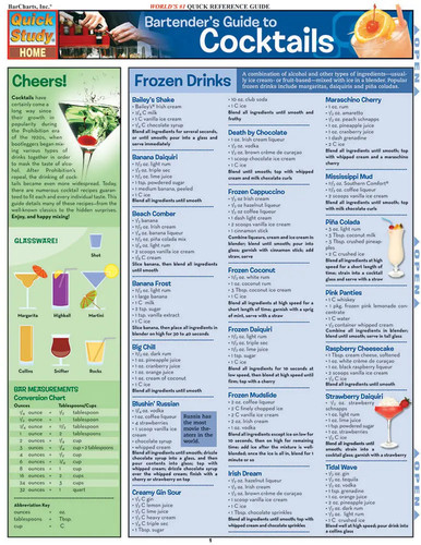 Bartender guide cocktails - to,