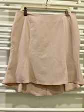 Rock Gr. 42/44 im Godet-Schnitt / hell-apricot-farbener Bahnen-Rock