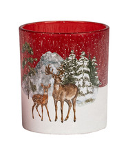 Windlicht Glas Teelichthalter