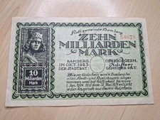 Notgeld 10 Milliarden Mark