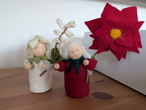 Waldorf püppchen filz - püppchen,