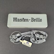 Wehrmacht Maskenbrille mit Dose