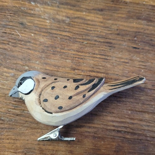 Sperling vogel figur holz - sperling,