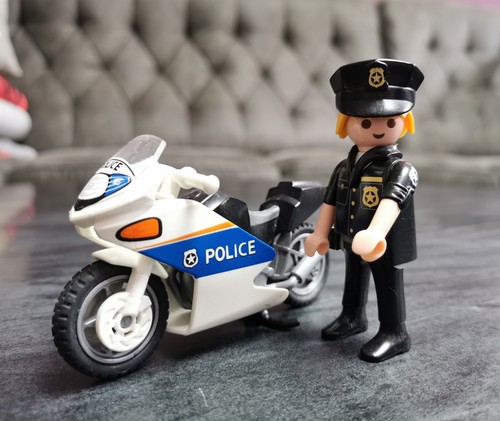 Playmobil polizei motorrad - playmobil,