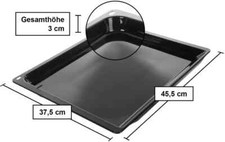 Original Backblech Siemens Bosch 11029050 Ersatz von 17002716,  45,5x37,5x3cm
