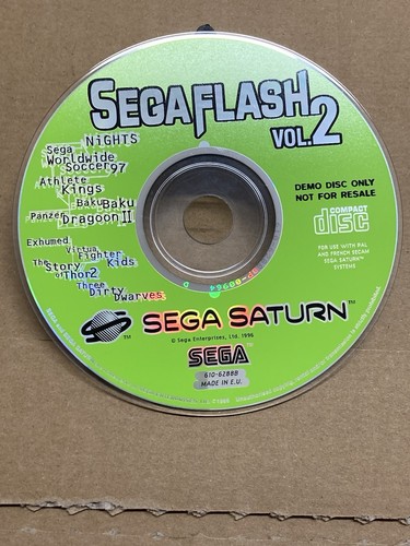 Sega flash vol demo disc - 2,