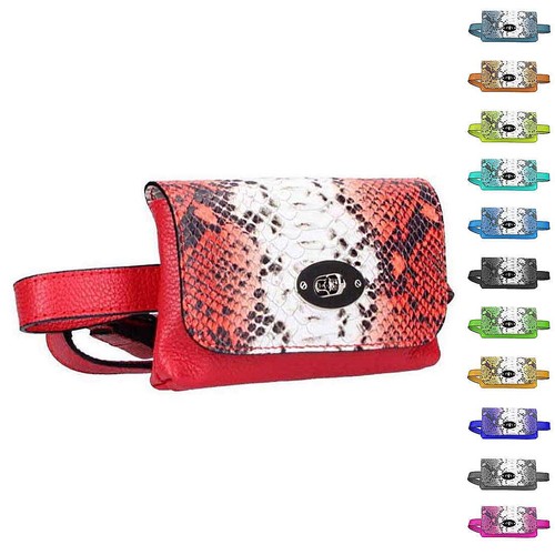 Damen leder tasche gürtel - tasche,