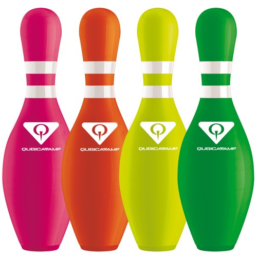 Qubicaamf bowling pin color - bowling,