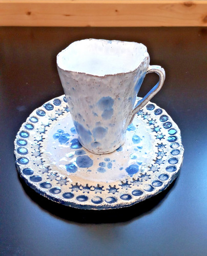 Studiokeramik kaffeetasse mit - kaffeetasse,