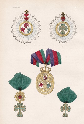 Portugal orden medal order - orden,