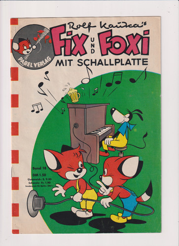 Fix und foxi - foxi, schallplatte