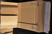 Maxibriefkartons Großbriefkartons Muster- Buchverpackung 25 Stück 195 mm stabil