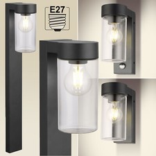 LED Außenleuchte Standleuchte Wandleuchte Edelstahl E27 Wegeleuchte 2182