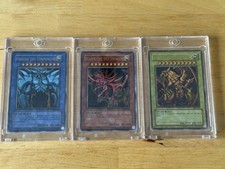 Yu-Gi-Oh Slifer Obelisk RA GBI-001 GBI-002 GBI-003 Götterkarten Ultra Rare